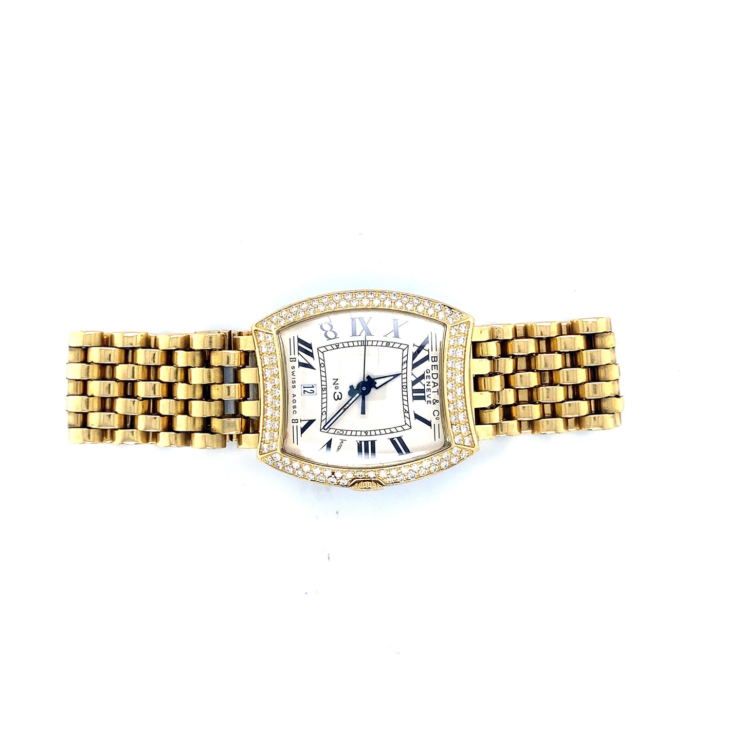 Swiss Bedat watch with 18kt gold and diamonds