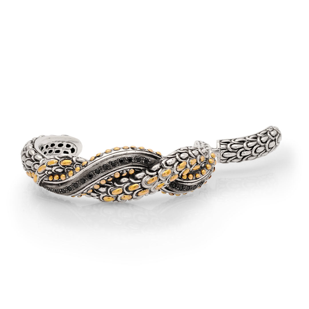 Black sapphire bracelet